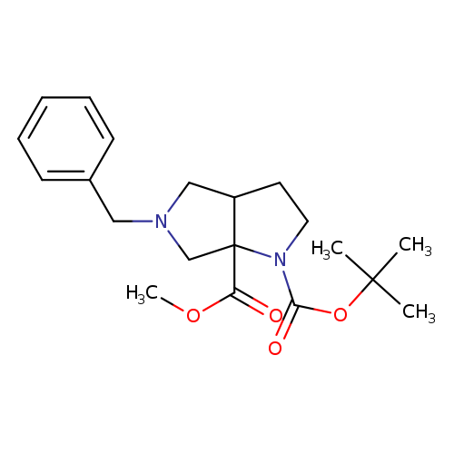1-tert-butyl6a-methyl5-benzyl-octahydropyrrolo[3,4-b]pyrrole-1,6a-dicarboxylate