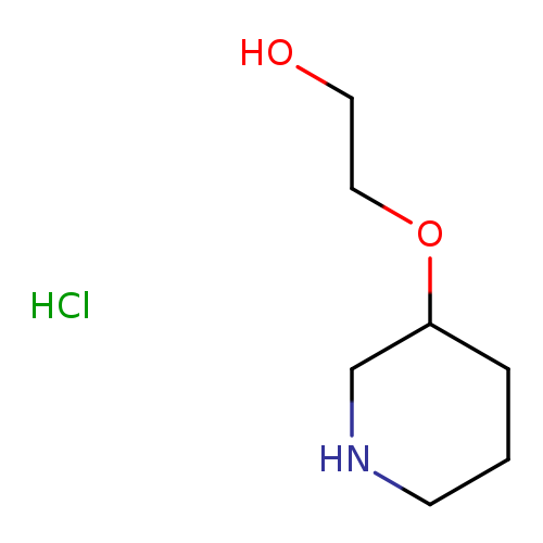 2-(Piperidin-3-yloxy)ethan-1-ol hydrochloride