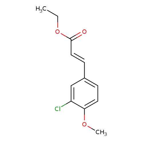 (E)-ethyl 3-(3-chloro-4-methoxyphenyl)acrylate