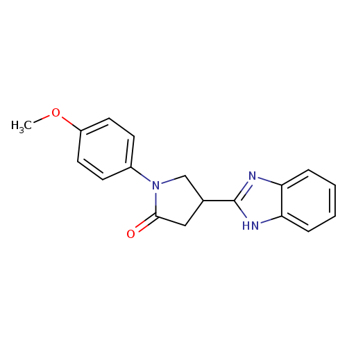 4-(1H-1,3-benzodiazol-2-yl)-1-(4-methoxyphenyl)pyrrolidin-2-one