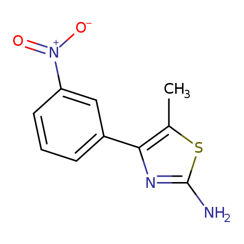 5-Methyl-4-(3-nitrophenyl)-1,3-thiazol-2-amine