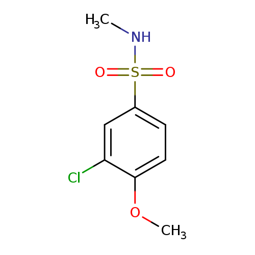 3-Chloro-4-methoxy-N-methylbenzenesulfonamide