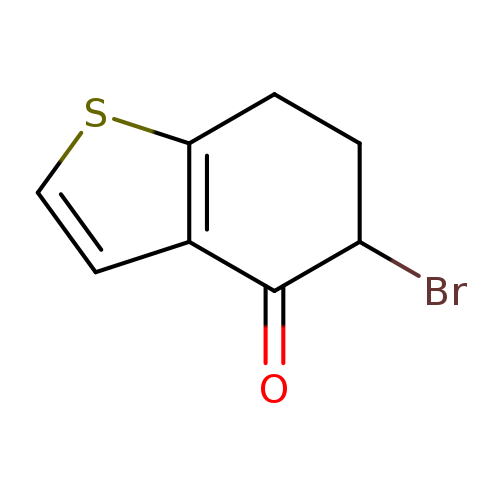 5-Bromo-6,7-dihydro-benzo[b]thiophen-4(5h)-one