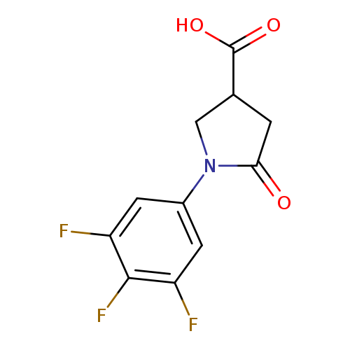 5-Oxo-1-(3,4,5-trifluorophenyl)pyrrolidine-3-carboxylic acid