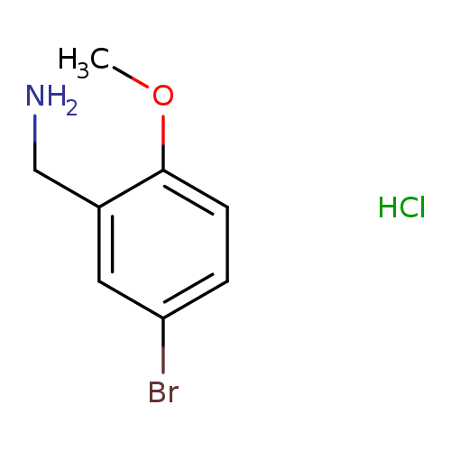 (5-bromo-2-methoxyphenyl)methanamine hydrochloride