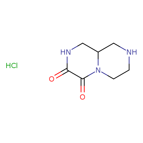 Octahydro-1h-pyrazino[1,2-a]piperazine-3,4-dione hydrochloride