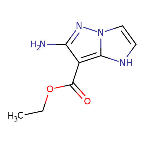 ethyl 6-amino-1H-pyrazolo[1,5-a]imidazole-7-carboxylate
