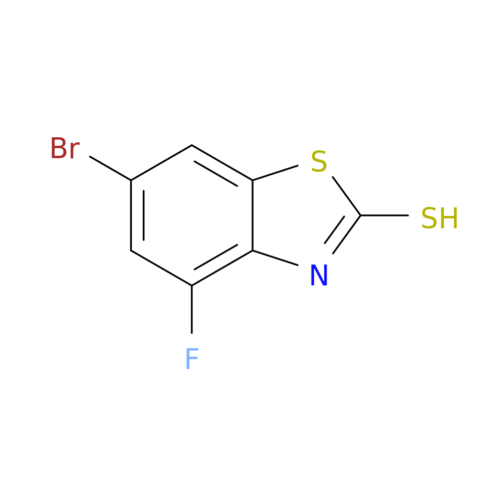6-bromo-4-fluoro-1,3-benzothiazole-2-thiol