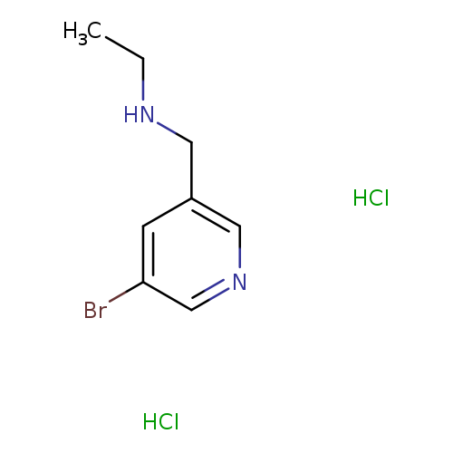 N-((5-Bromopyridin-3-yl)methyl)ethanamine dihydrochloride