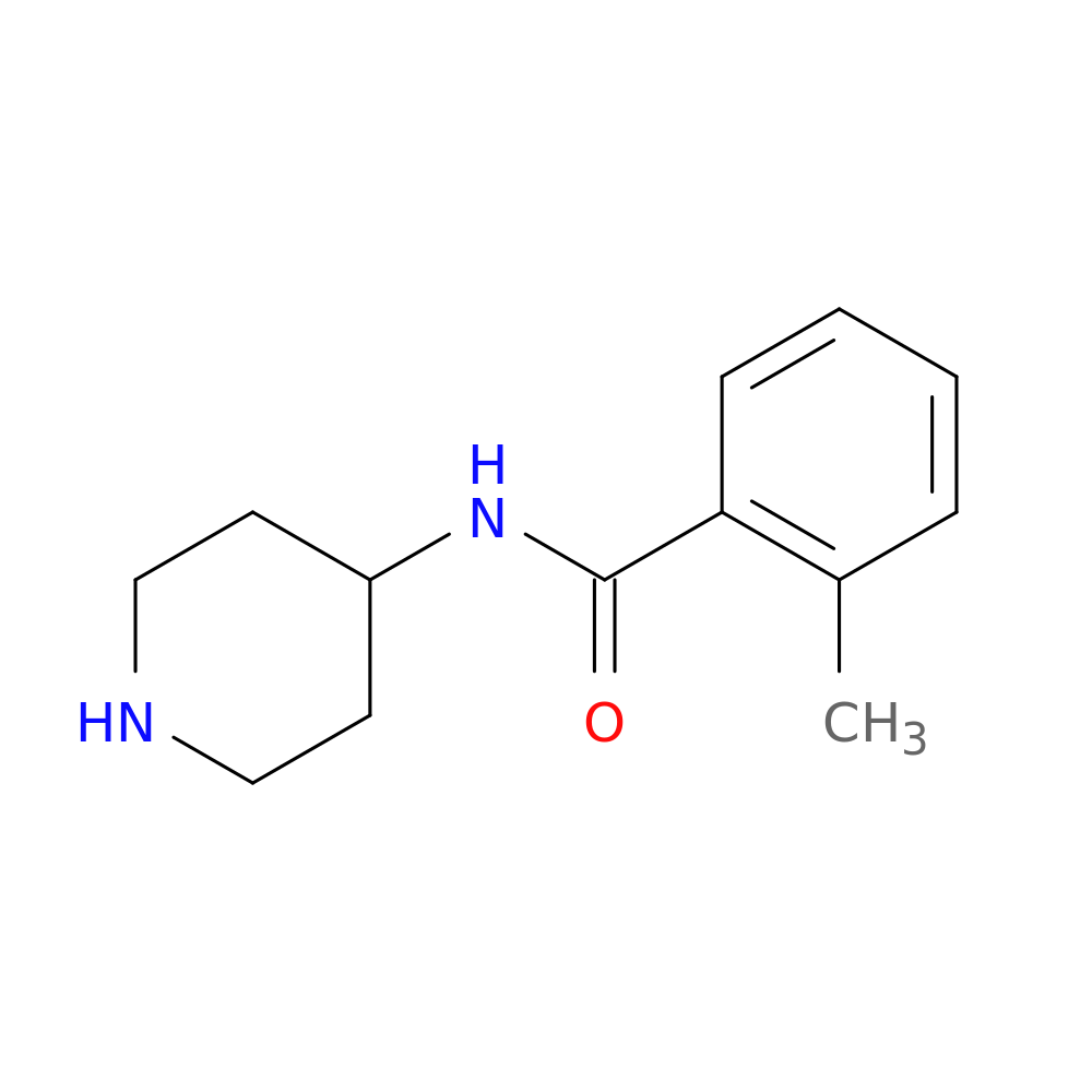 2-methyl-N-(piperidin-4-yl)benzamide