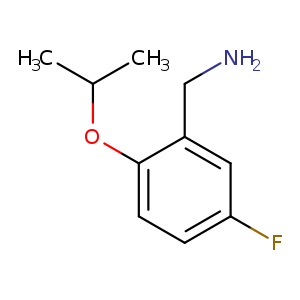 [5-Fluoro-2-(propan-2-yloxy)phenyl]methanamine