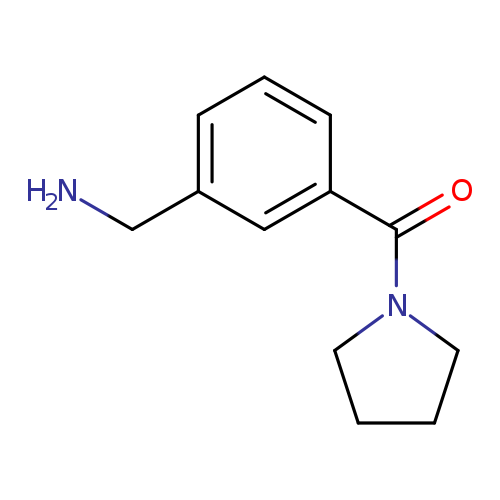 [3-(pyrrolidine-1-carbonyl)phenyl]methanamine