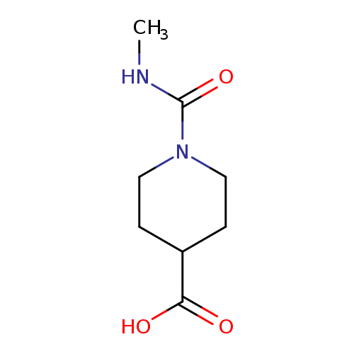 1-(methylcarbamoyl)piperidine-4-carboxylic acid