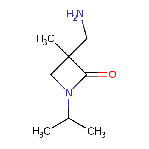 3-(aminomethyl)-3-methyl-1-(propan-2-yl)azetidin-2-one