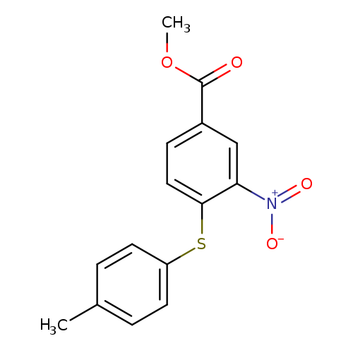 methyl 4-[(4-methylphenyl)sulfanyl]-3-nitrobenzoate