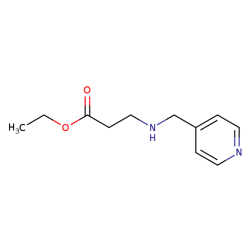β-Alanine, N-(4-pyridinylmethyl)-, ethyl ester