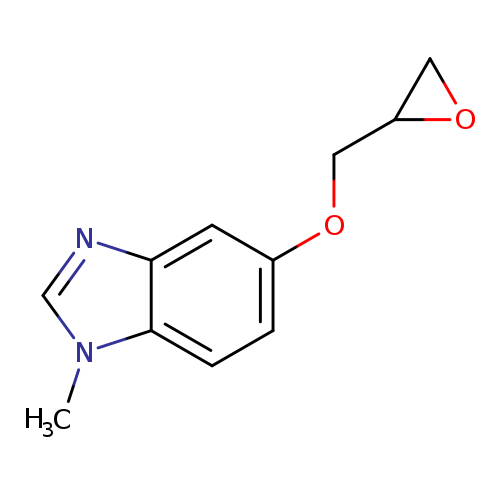 1-methyl-5-[(oxiran-2-yl)methoxy]-1H-1,3-benzodiazole