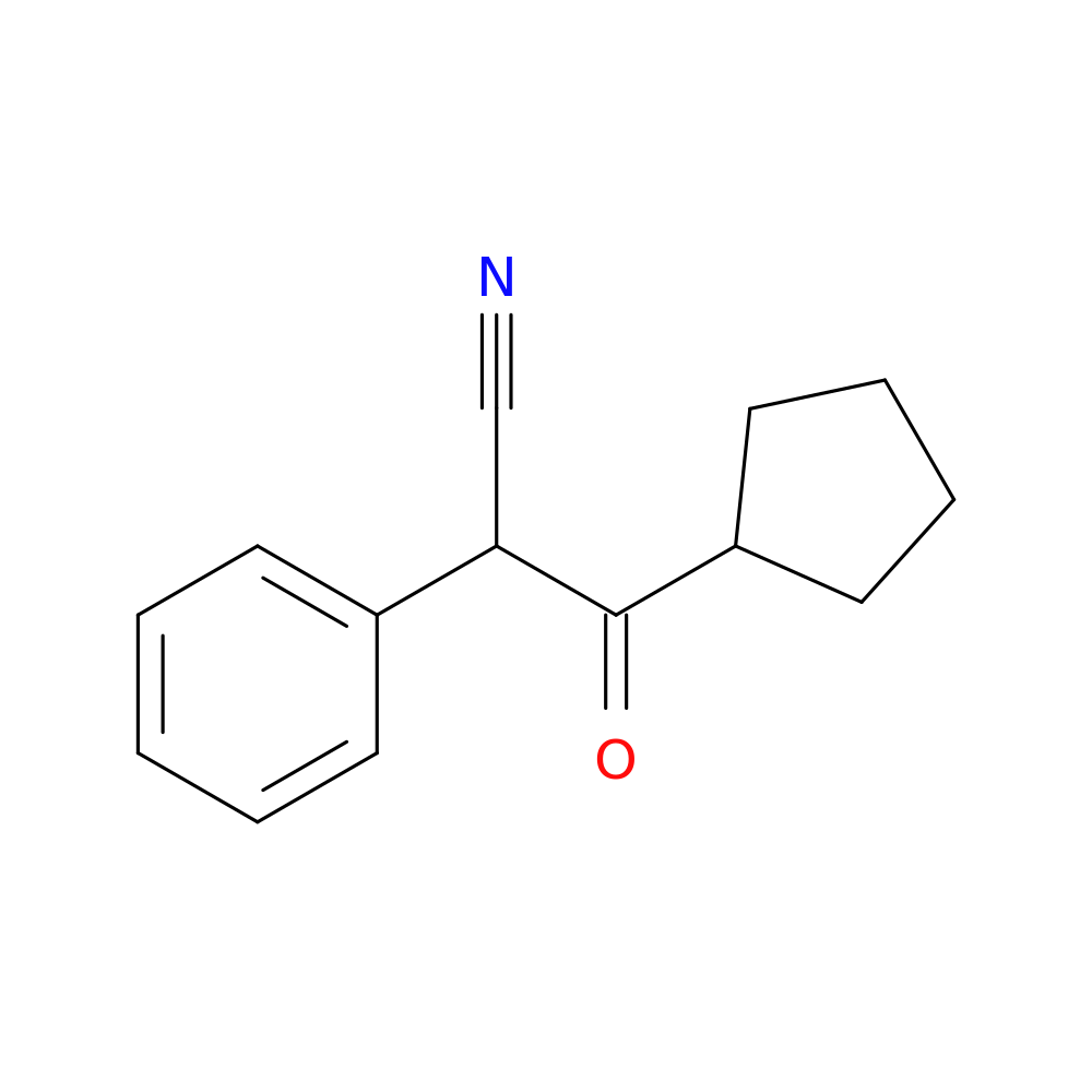 3-Cyclopentyl-3-oxo-2-phenylpropanenitrile