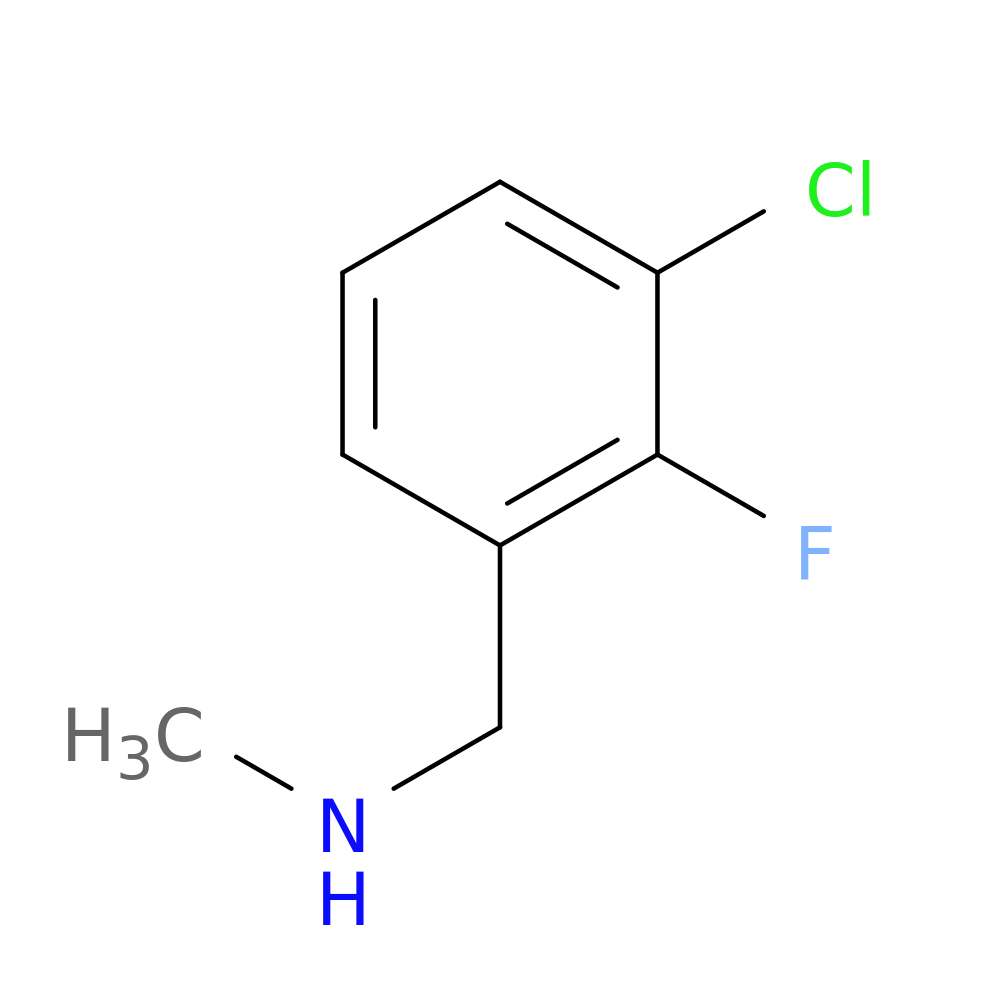 N-(3-Chloro-2-fluorobenzyl)-N-methylamine