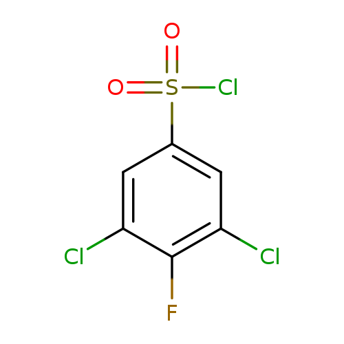 3,5-Dichloro-4-fluorobenzene-1-sulfonyl chloride