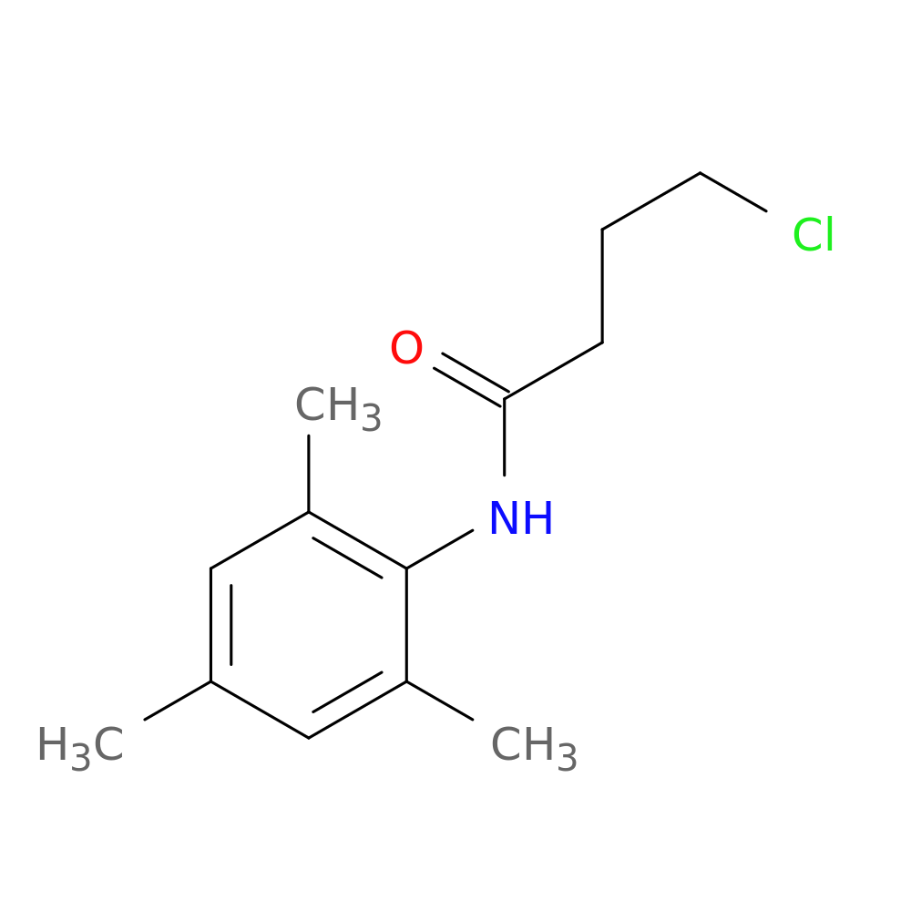4-chloro-N-(2,4,6-trimethylphenyl)butanamide