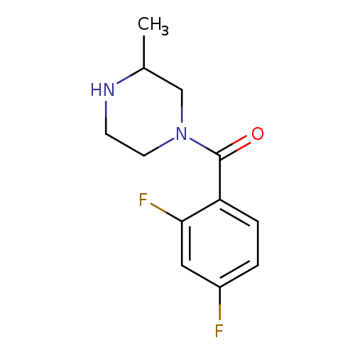 1-(2,4-difluorobenzoyl)-3-methylpiperazine