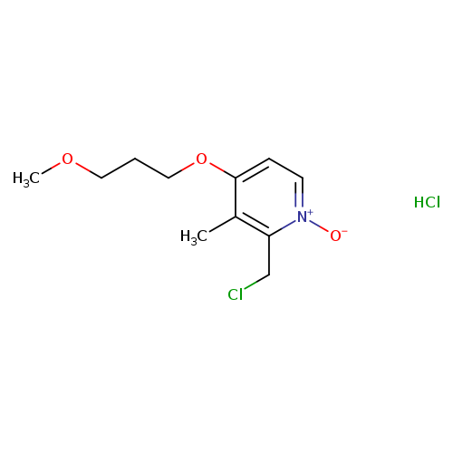 2-(Chloromethyl)-4-(3-methoxypropoxy)-3-methylpyridine1-oxidehydrochloride