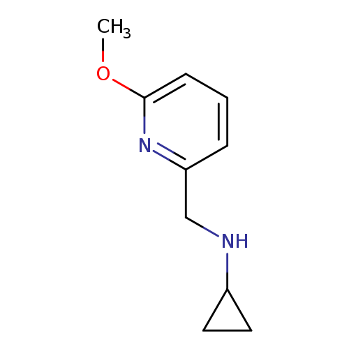 Cyclopropyl-(6-methoxy-pyridin-2-ylmethyl)-amine