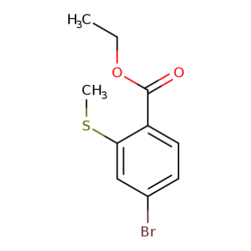 Ethyl 4-bromo-2-methylsulfanylbenzoate