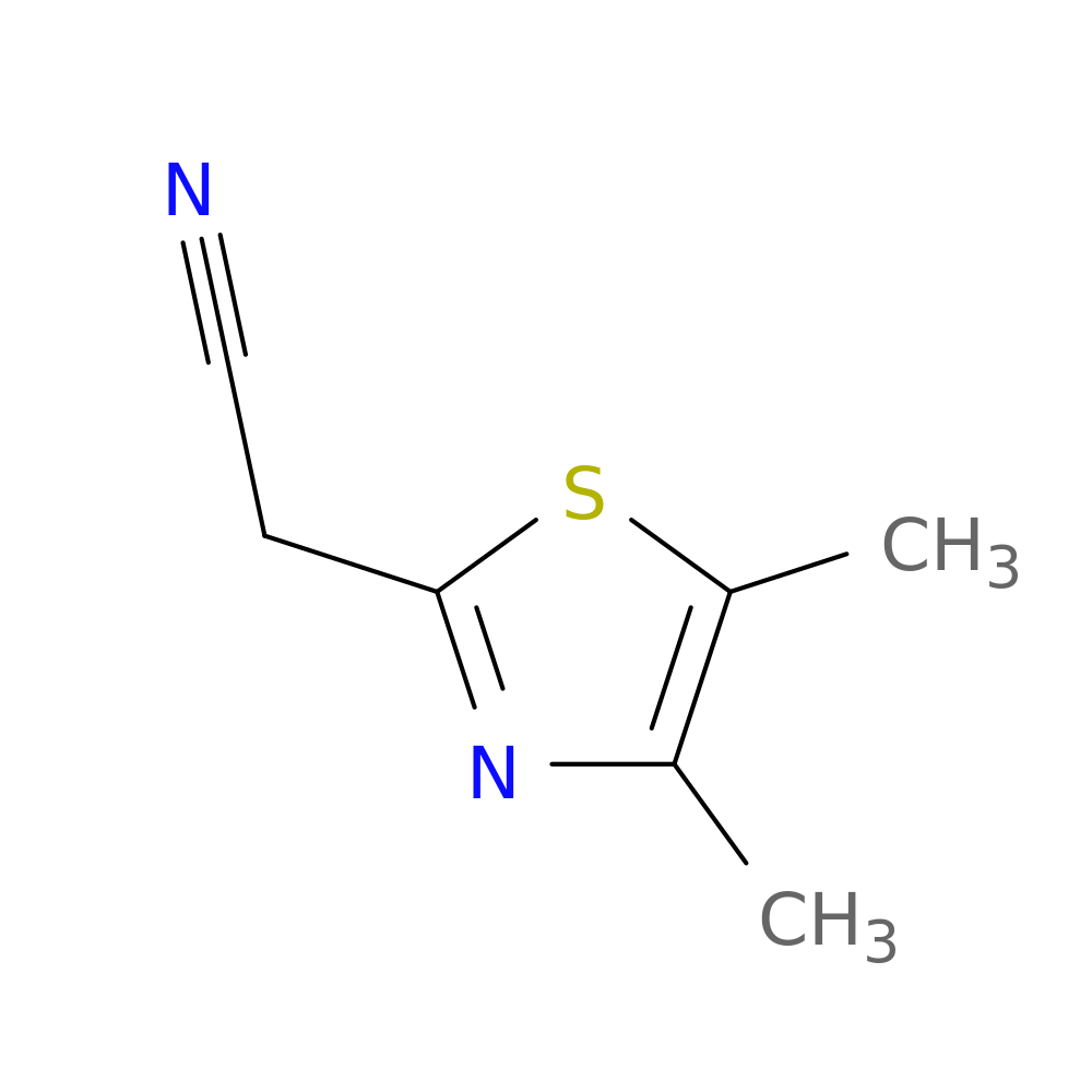 2-(Dimethyl-1,3-thiazol-2-yl)acetonitrile