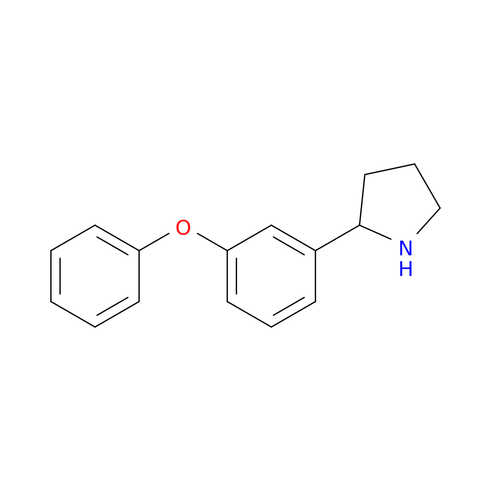 2-(3-Phenoxyphenyl)pyrrolidine