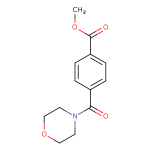 Methyl 4-[(morpholin-4-yl)carbonyl]benzoate