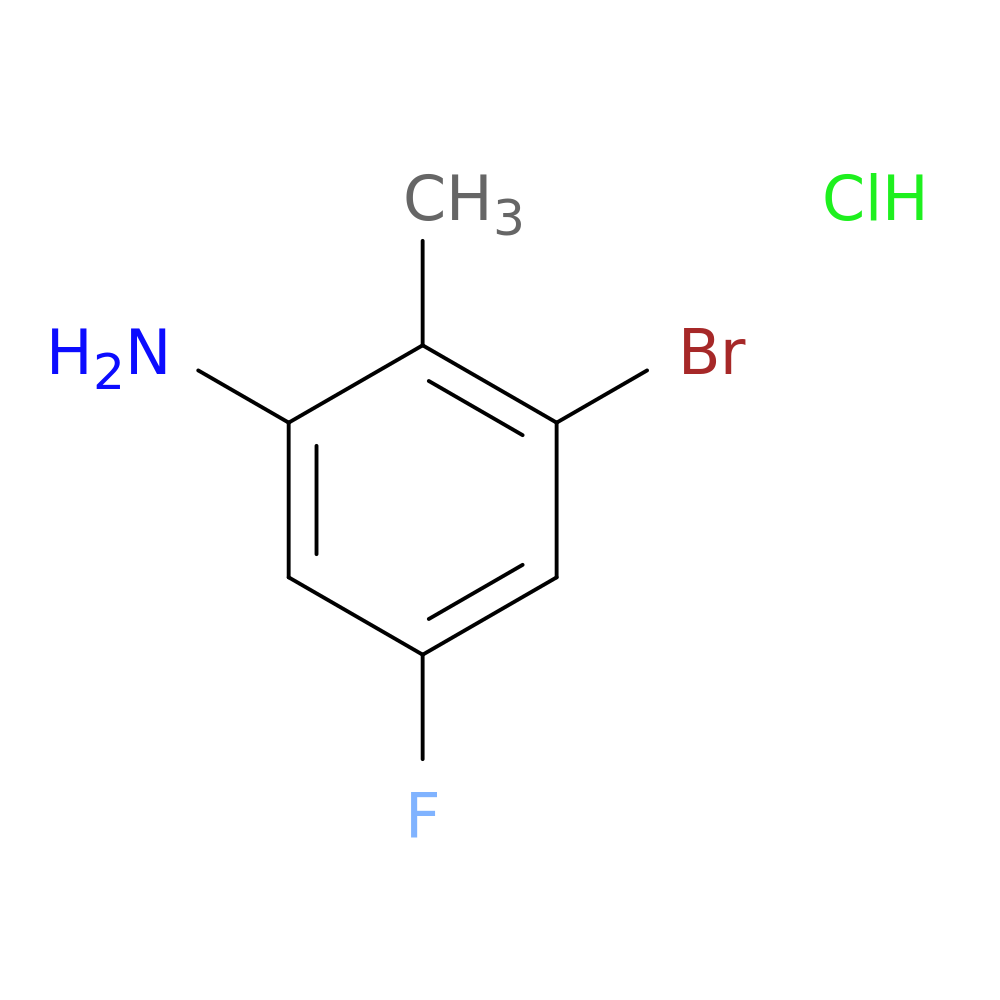 3-bromo-5-fluoro-2-methylaniline hydrochloride