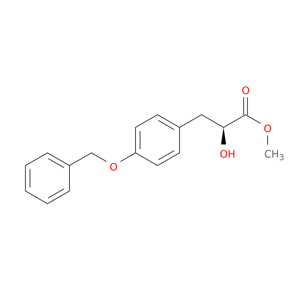(S)-3-(4-Benzyloxy-Phenyl)-2-Hydroxy-Propionic Acid Methyl Ester