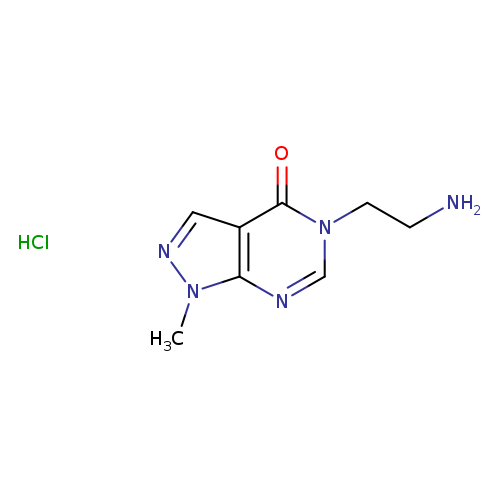 5-(2-Aminoethyl)-1-methyl-1h,4h,5h-pyrazolo[3,4-d]pyrimidin-4-one hydrochloride