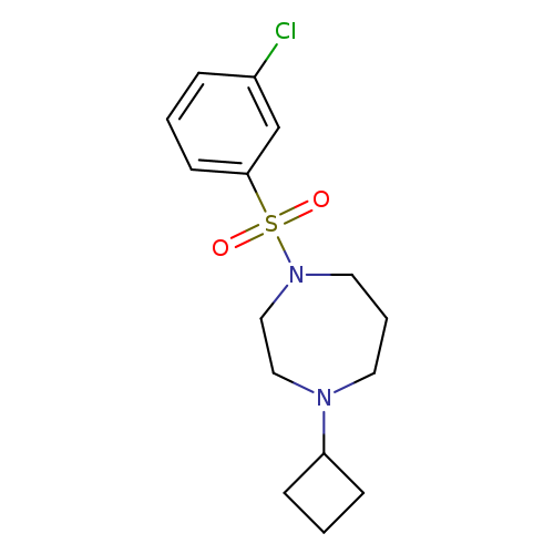 1-(3-chlorobenzenesulfonyl)-4-cyclobutyl-1,4-diazepane