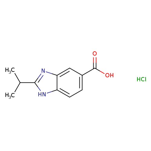 2-Isopropyl-1H-benzoimidazole-5-carboxylic acid hydrochloride
