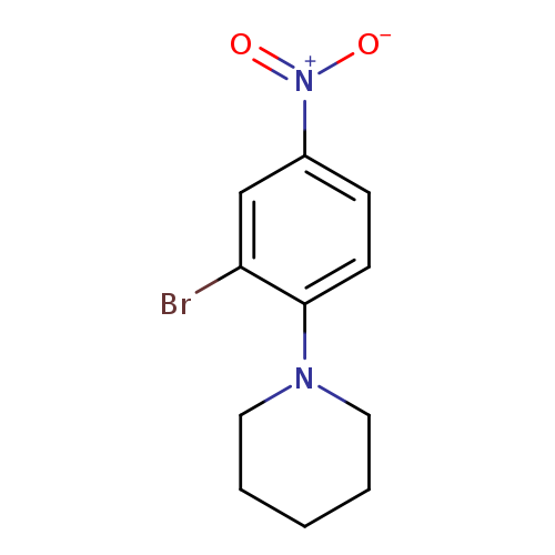 1-(2-Bromo-4-nitrophenyl)piperidine