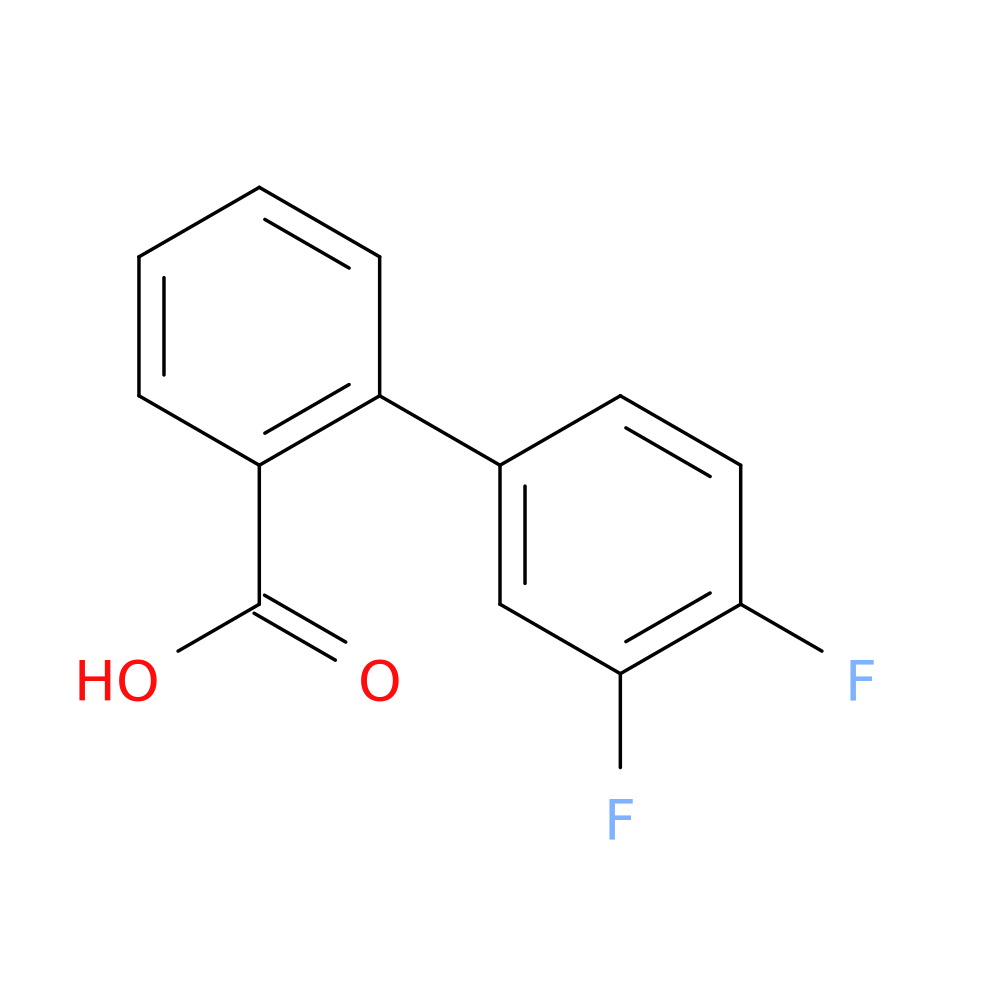 2-(3,4-Difluorophenyl)benzoic acid