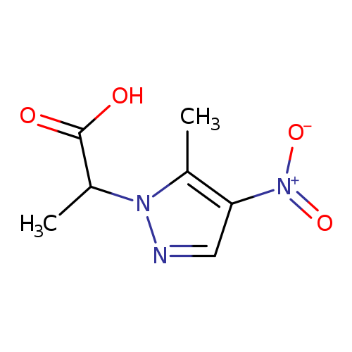 2-(5-Methyl-4-nitro-1H-pyrazol-1-yl)propanoic acid