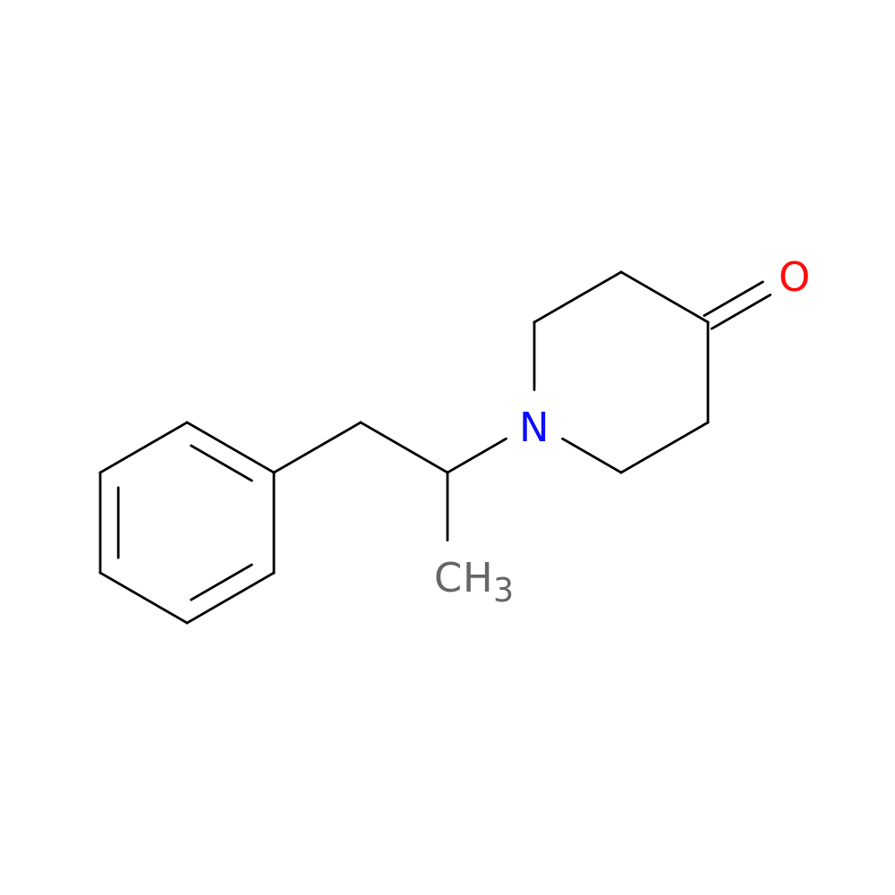 1-(1-phenylpropan-2-yl)piperidin-4-one