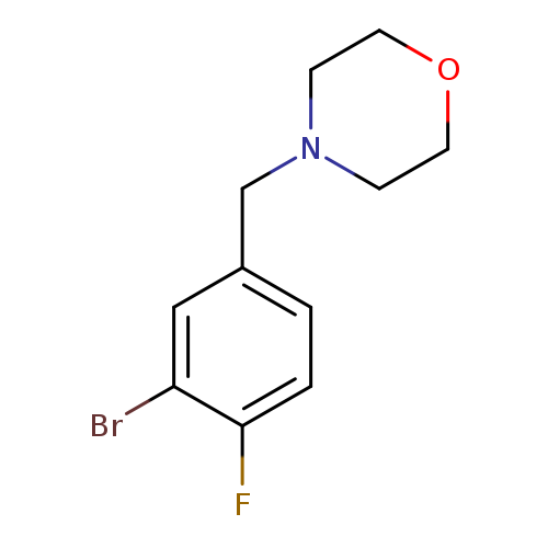 4-(3-Bromo-4-fluorobenzyl)morpholine