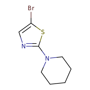 1-(5-bromo-1,3-thiazol-2-yl)piperidine