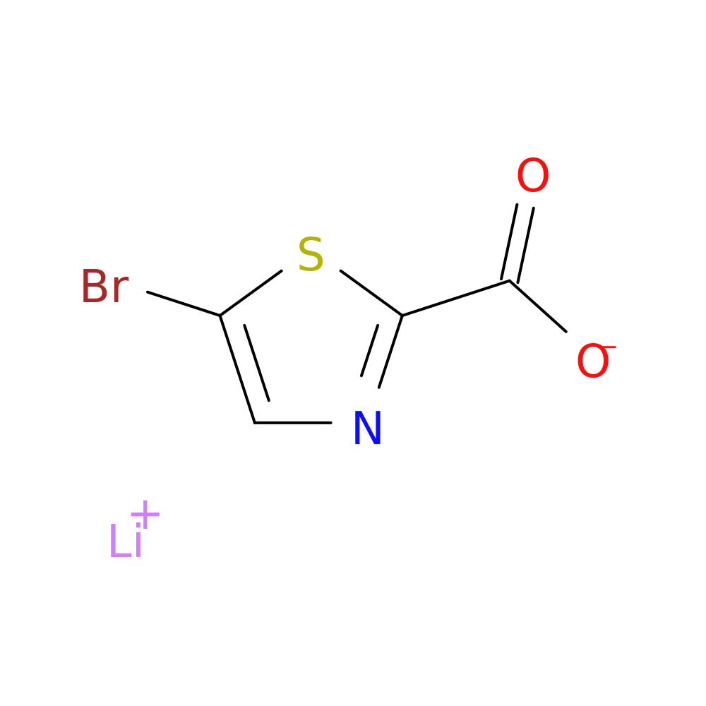 lithium(1+) ion 5-bromo-1,3-thiazole-2-carboxylate