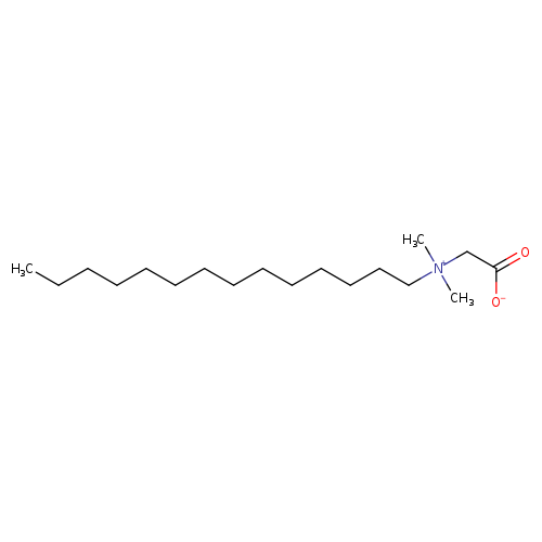 N-(Carboxymethyl)-N,N-dimethyl-1-tetradecanaminium hydroxide inner salt
