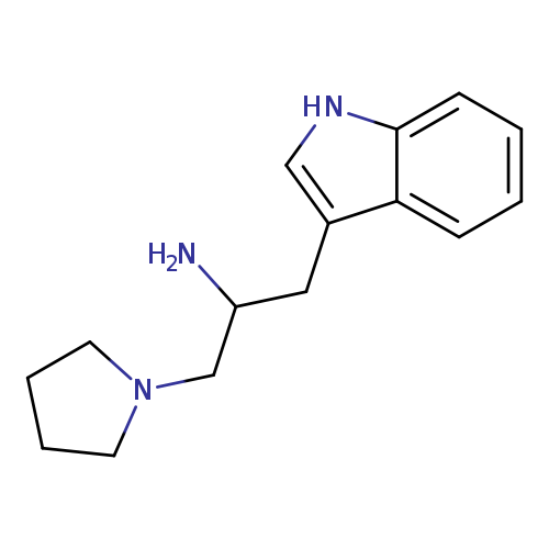 1-(1H-indol-3-yl)-3-(pyrrolidin-1-yl)propan-2-amine