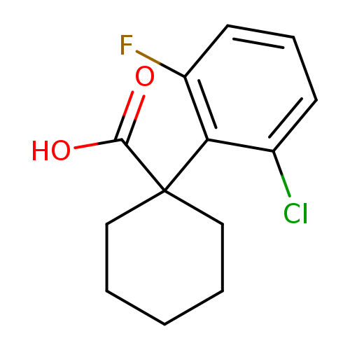 1-(2-Chloro-6-fluorophenyl)cyclohexanecarboxylic acid
