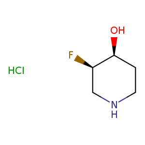 (3R,4S)-3-Fluoropiperidin-4-ol hydrochloride