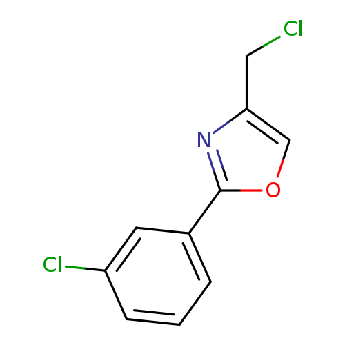 4-(chloromethyl)-2-(3-chlorophenyl)-1,3-oxazole