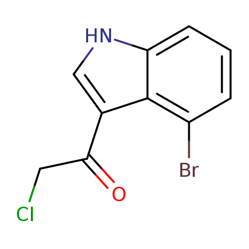 1-(4-bromo-1H-indol-3-yl)-2-chloroethan-1-one